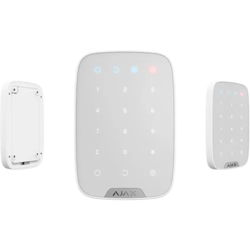 AJAX_KeyPad_WH.png-4.webp AJAX Keypad - Vezeték nélküli érintésvezérelt kezelő panel, LED visszajelzés
