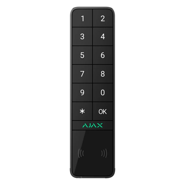 AjaxKeyPadOutdoorJewellerblack04.png-4.webp AJAX Keypad Outdoor- Vezeték nélküli kültéri érintésvezérelt kezelő panel, LED visszajelzés - fekete