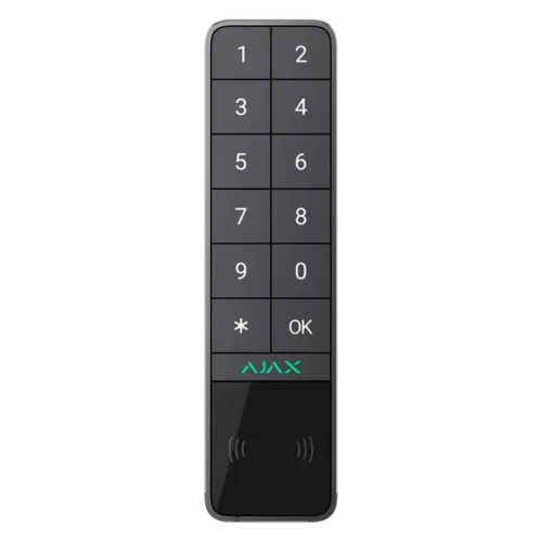 AjaxKeyPadOutdoorJewellergraphite04.png-4.webp AJAX Keypad Outdoor- Vezeték nélküli kültéri érintésvezérelt kezelő panel, LED visszajelzés - graphite