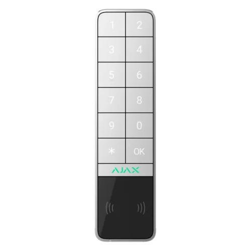 AjaxKeyPadOutdoorJewellerwhite04.png-4.webp AJAX Keypad Outdoor- Vezeték nélküli kültéri érintésvezérelt kezelő panel, LED visszajelzés - fehér