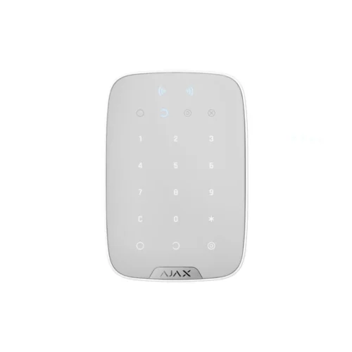AJAX Keypad Plus - Vezeték nélküli érintésvezérelt kezelő panel, RFID olvasóval