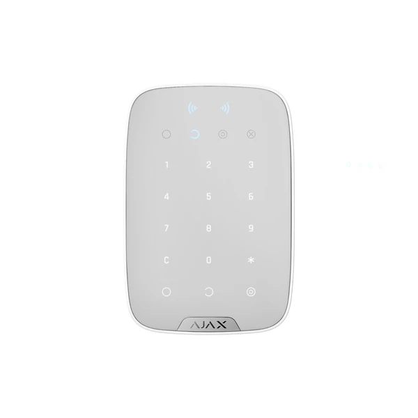 AJAX Keypad Plus - Vezeték nélküli érintésvezérelt kezelő panel, RFID olvasóval