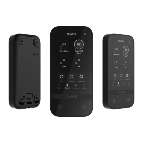 KeyPadTouchScreenJeweller428129.jpg-4.webp AJAX Keypad TouchScreen BL - Vezeték nélküli kezelő érintőképernyővel, fekete szín