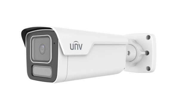 Uniview IP csőkamera, 4MP Wise-ISP, Fix 4.0mm, 40m Fehér Fény