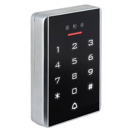 3d01mf-w_isoright_rd_1.jpg 3D16MF-W önálló működésű, vízálló, arcfelismerős, Mifare RFID és PIN kód vezérlés