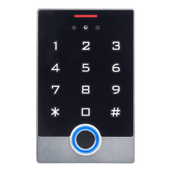 3dtf3em-w-wifi_front_rd.jpg OUTLET: önálló működésű arc, ujjnyomat, kártya, kód és mobil app működtetésű olvasó, vezérlő - EM