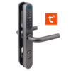 Intelligens AIRBNB zár - fekete - ujjnyomat/RFID/PIN azonosítás - 13,56 MHz MIFARE - BLE - TUYA - IP65