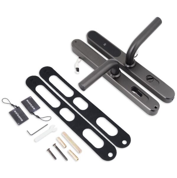 929pg-62-m_tt__set.jpg Intelligens AIRBNB zár - fekete - RFID/PIN azonosítás - 13,56 MHz MIFARE - BLE - TTLock - IP65