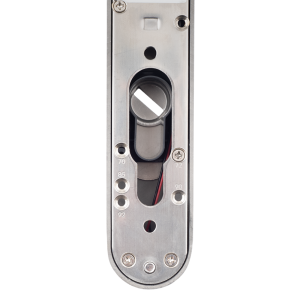 Intelligens AIRBNB zár - INOX - ujjnyomat/RFID/PIN azonosítás - 13,56 MHz MIFARE - BLE - TUYA - IP65