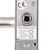Intelligens AIRBNB zár - INOX - ujjnyomat/RFID/PIN azonosítás - 13,56 MHz MIFARE - BLE - TUYA - IP65