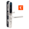 Intelligens AIRBNB zár - INOX - ujjnyomat/RFID/PIN azonosítás - 13,56 MHz MIFARE - BLE - TUYA - IP65