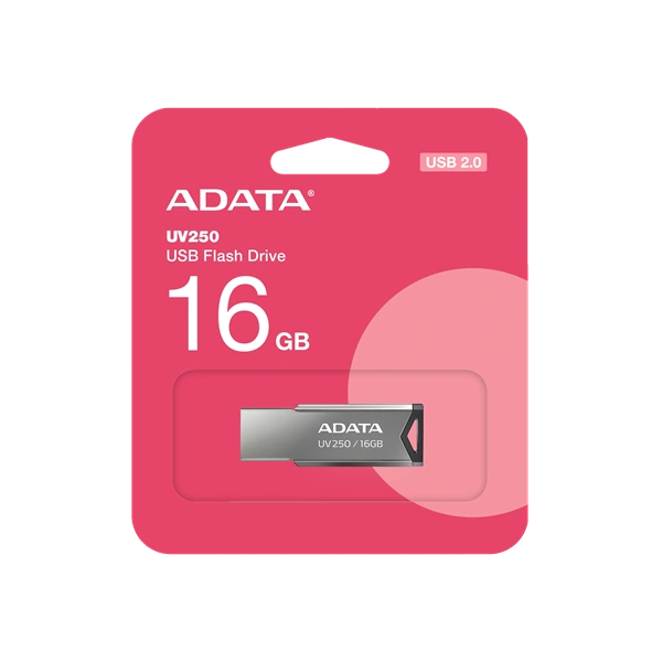 ADATA Pendrive - 16GB UV250 (USB2.0, Szürke)