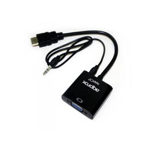 APPROX_APPC17_HDMI_to_VGA_AUDIO_adapter-i157004.jpg APPROX Átalakító - HDMI to VGA + AUDIO adapter