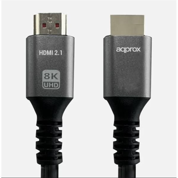 APPROX_Kabel_-_HDMI_21_kabel_apaapa_3m_UHD_8K_4K_FHD_aranyozott_HDR10_HDCP_22_Dolby_TrueHD_ARC-i375676.jpg APPROX Kábel - HDMI 2.1 kábel apa/apa 3m (UHD 8K, 4K, FHD, aranyozott, HDR10, HDCP 2.2, Dolby TrueHD, ARC)