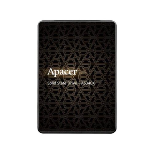 Apacer SSD AS340X Panther Series - 480GB AP480GAS340XC-1 (SATA3, Olvasás: 550 MB/s, Írás: 520 MB/s)