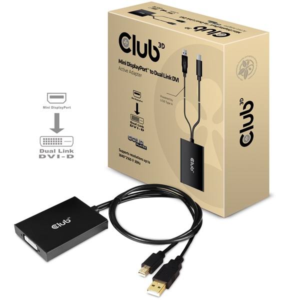 Club_3D_Atalakito_-_CAC-1130_Mini_DP_to_DL_DVI-I_DL_Active_4K30Hz-i467548.jpg Club 3D Átalakító - CAC-1130 (Mini DisplayPort to Dual Link DVI-I Active, 4K30Hz)