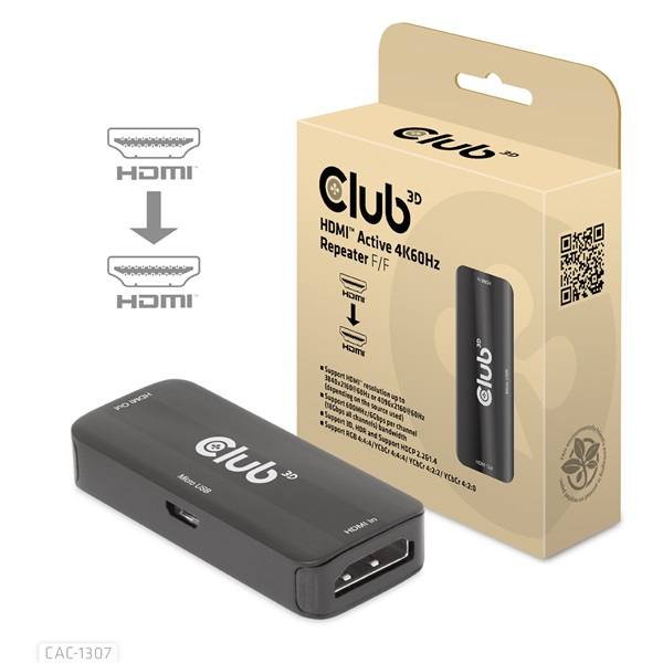 Club_3D_Atalakito_-_CAC-1307_HDMI_aktiv_ismetlo_4K60Hz_Micro_USB_tapellatas_18Gbps_3D_HDR_HDCP_2214-i467128.jpg Club 3D Átalakító - CAC-1307 (HDMI aktív ismétlő 4K60Hz, Micro USB tápellátás, 18Gbps, 3D, HDR, HDCP 2.2&1.4)