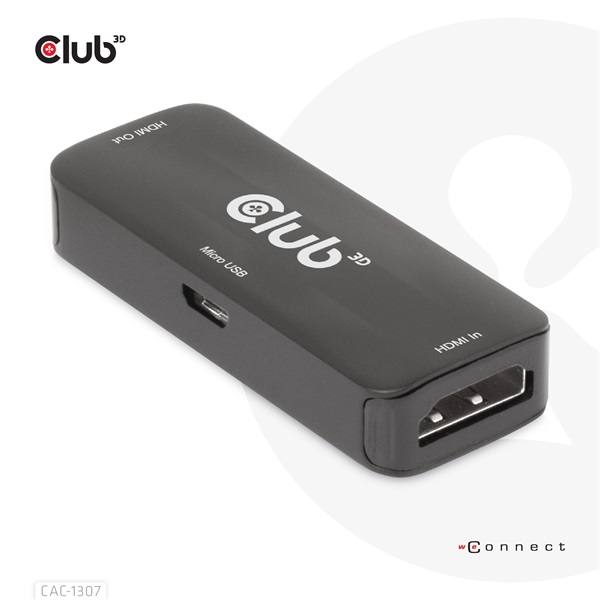 Club_3D_Atalakito_-_CAC-1307_HDMI_aktiv_ismetlo_4K60Hz_Micro_USB_tapellatas_18Gbps_3D_HDR_HDCP_2214-i467158.jpg Club 3D Átalakító - CAC-1307 (HDMI aktív ismétlő 4K60Hz, Micro USB tápellátás, 18Gbps, 3D, HDR, HDCP 2.2&1.4)
