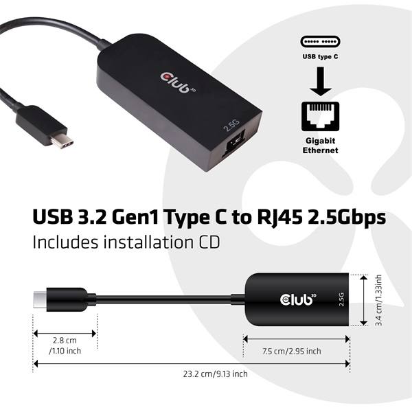 Club_3D_Atalakito_-_CAC-1520_32_USB-C_Gen_1_to_RJ45_25GB_Ethernet-i454661.jpg Club 3D Átalakító - CAC-1520 (3.2 USB-C Gen 1 to RJ45, 2,5GB Ethernet)