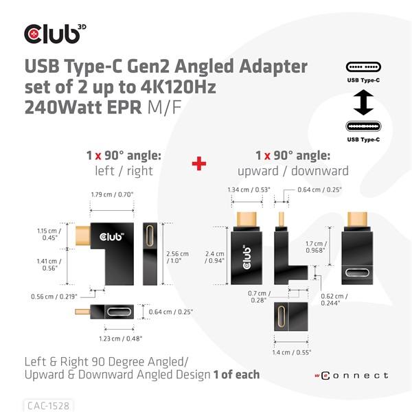 Club_3D_Atalakito_-_CAC-1528_USB-C_Gen_2_to_USB-C_Gen_2_90_fokos_adapter_10Gbps_4k120Hz-i454436.jpg Club 3D Átalakító - CAC-1528 (USB-C Gen 2 to USB-C Gen 2, 90 fokos adapter, 10Gbps, 4k120Hz)