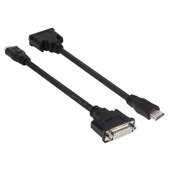 Club 3D Átalakító - CAC-HMD>DFD (HDMI MALE to DVI-D FEMALE, passzív, digitális jelekhez, nincs analóg)