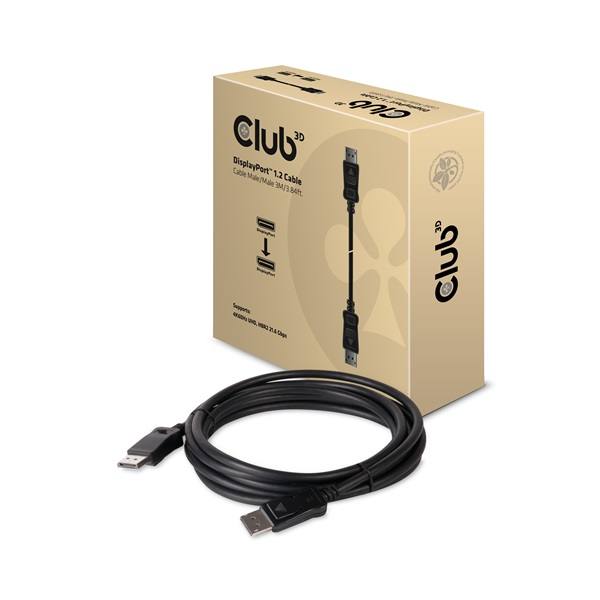 Club_3D_Kabel_-_CAC-1064_DP12_216Gbps_4K60Hz_VESA_tanusitott_3m_MM-i468218.jpg Club 3D Kábel - CAC-1064 (DisplayPort 1.2, 21.6Gbps, 4K60Hz, VESA tanúsított, 3m, M/M)