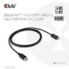 Club_3D_Kabel_-_CAC-1083_DP14_to_HDMI20b_aktiv_adapter_4K60Hz_HDR_2m-i467968.jpg Club 3D Kábel - CAC-1083 (DisplayPort 1.4 to HDMI 2.0, aktív adapter, 4K60Hz, HDR, 2m)