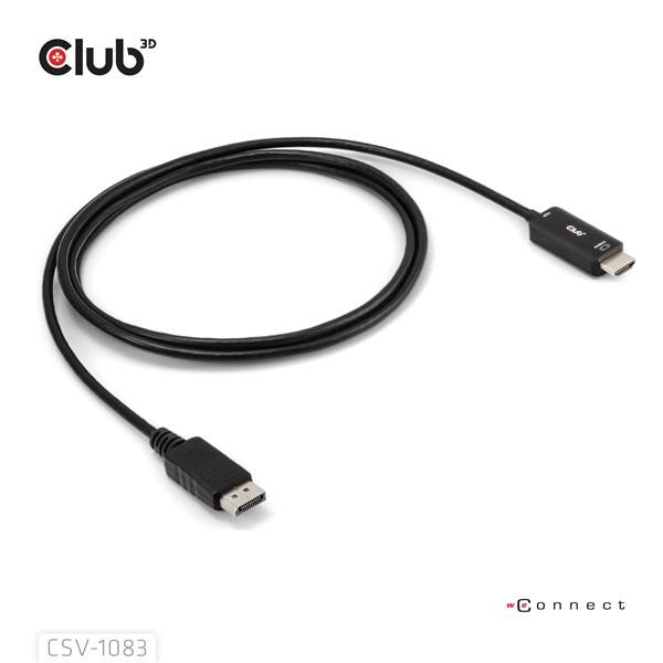 Club_3D_Kabel_-_CAC-1083_DP14_to_HDMI20b_aktiv_adapter_4K60Hz_HDR_2m-i467993.jpg Club 3D Kábel - CAC-1083 (DisplayPort 1.4 to HDMI 2.0, aktív adapter, 4K60Hz, HDR, 2m)