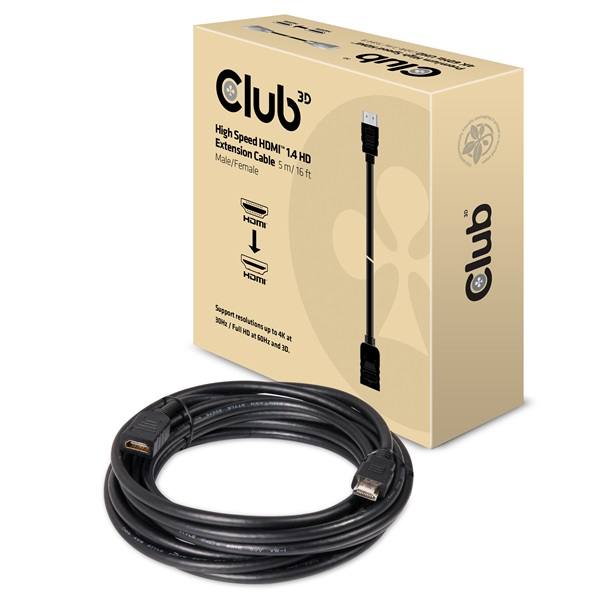 Club_3D_Kabel_-_CAC-1320_HDMI_14_kabel_MF_5m_4K30Hz_102Gbps_Ethernet-i467008.jpg Club 3D Kábel - CAC-1320 (HDMI 1.4 M/F, 5m, 4K@30Hz, 10.2Gbps, Ethernet)