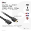 Club_3D_Kabel_-_CAC-1322_HDMI_21_Ultra_High_Speed_kabel_4K120Hz_8K60Hz_30AWG_48Gbps_1m_MF-i466923.jpg Club 3D Kábel - CAC-1322 (HDMI 2.1 Ultra High Speed, 4K120Hz 8K60Hz, 30AWG, 48Gbps, 1m, M/F)