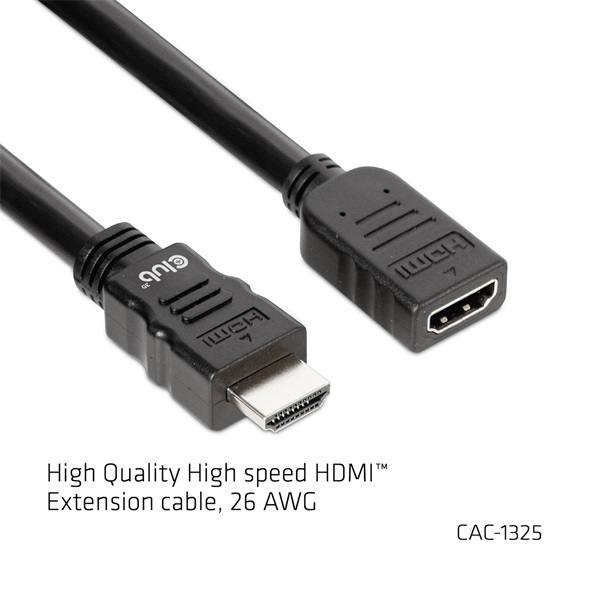 Club_3D_Kabel_-_CAC-1325_High_Speed_HDMI_4K60Hz_MF_5m_26AWG-i466903.jpg Club 3D Kábel - CAC-1325 (HDMI 2.0 High Speed 4K60Hz, M/F, 5m, 26AWG)