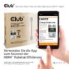 Club 3D Kábel - CAC-1371 (HDMI 2.1 Ultra High Speed, 4K120Hz, 8K60Hz, 48Gbps, M/M, 1m)