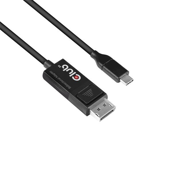Club 3D Kábel - CAC-1557 (USB-C to DisplayPort 1.4, HDR, 1,8m, 8K60Hz)