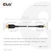 Club_3D_Kabel_-_CAC-1559_USB-C_to_DisplayPort_21_DP80_bidirectional_1m_8K60Hz-i455321.jpg Club 3D Kábel - CAC-1559 (USB-C to DisplayPort 2.1, DP80 Bidirectional, 1m, 8K60Hz)