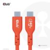 Club 3D Kábel - CAC-1573 (USB2 USB-C, Kétirányú, 480Mb, 240W EPR, M/M, 2m)