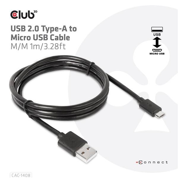 Club_3D_USB_kabel_-_CAC-1408_20_USB-A_Micro_USB_5Gbps_1m-i451536.jpg Club 3D kábel - CAC-1408 (2.0 USB-A, Micro USB, 5Gbps, 1m)