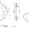 Hikvision D20-AP – Rögzítő adapter DS-1227ZJ konzolhoz