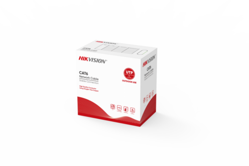 DS-1LN6OUTPE_black_305m.png Hikvision Kábel, Kültéri hálózati kábel, UTP CAT 6, 305 méter, 0.51mm