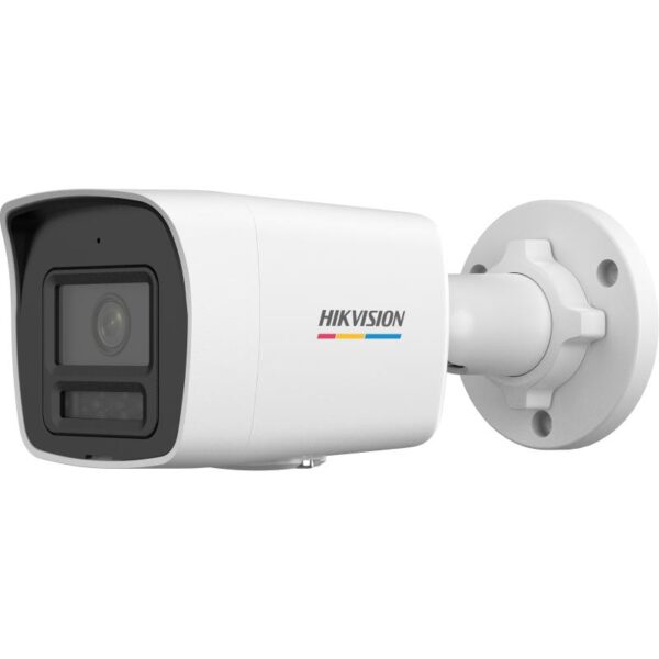 DS-2CD1047G3H-LIU1.jpg Hikvision IP, Csőkamera, 4MP, Fix objektív, 2.8mm, MD 3.0, IR-Fehér LED 30m, Beépített mic