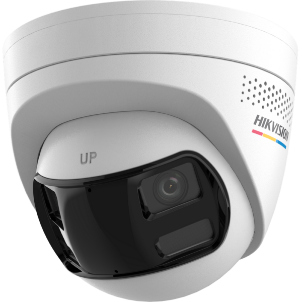 DS-2CD1367G2HP-LIUF_SL282.8mm29.png Hikvision IP, Panoráma turret kamera, 6MP, Fix obj., 2.8mm, IR-Fehér LED 30m, SD fogl.,Kétirányú aud.,Fény-hang riaszt