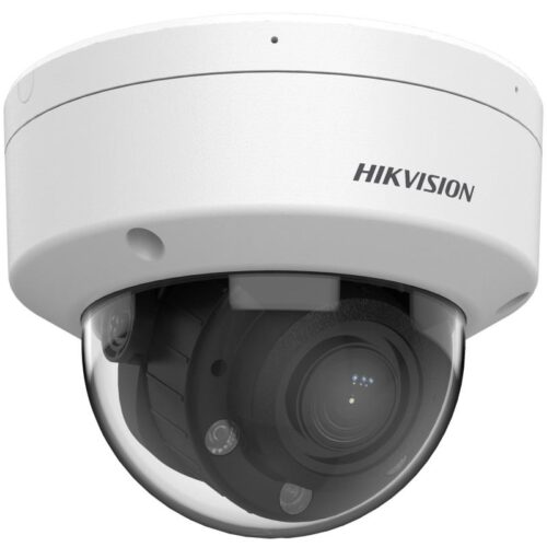 DS-2CD1743G2-LIZ28S29U-0.jpg Hikvision IP, Dóm kamera, 4MP, Mot. obj. 2.8-12mm, IR-Fehér LED 30m, SD fogl., mikrofon, Alarm in/out