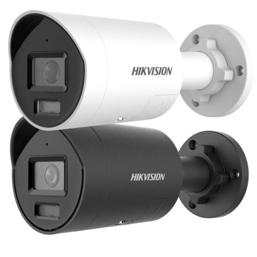 Hikvision IP Csőkamera, 6MP, 2.8mm Fix objektív, 40m IR és fehér LED megvilágítás