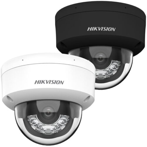 DS-2CD2123G2-LIS2U282.8mm293.jpg Hikvision IP, Dóm kamera, 4MP, Fix objektív 2.8mm, IR-Fehér LED 30m, SD fogl., mikrofon, Alarm in/out