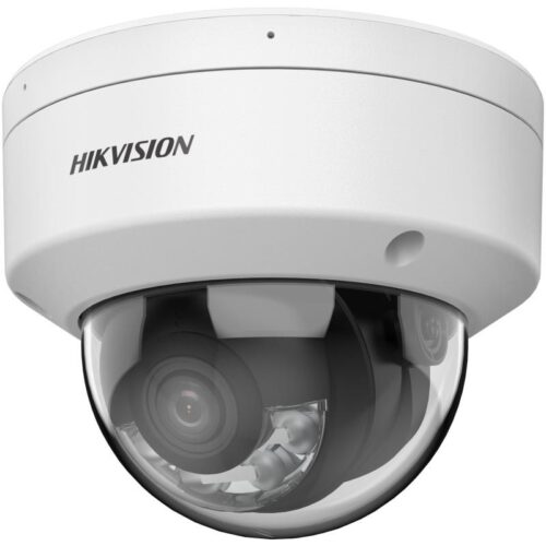 Hikvision IP Dómkamera, 4MP, 2.8mm Fix objektív, 30m IR és fehér LED megvilágítás