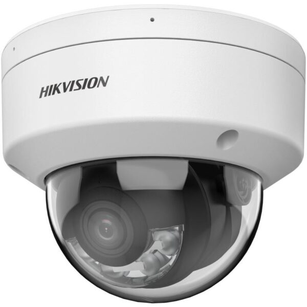Hikvision IP Dómkamera, 4MP, 2.8mm Fix objektív, 30m IR és fehér LED megvilágítás