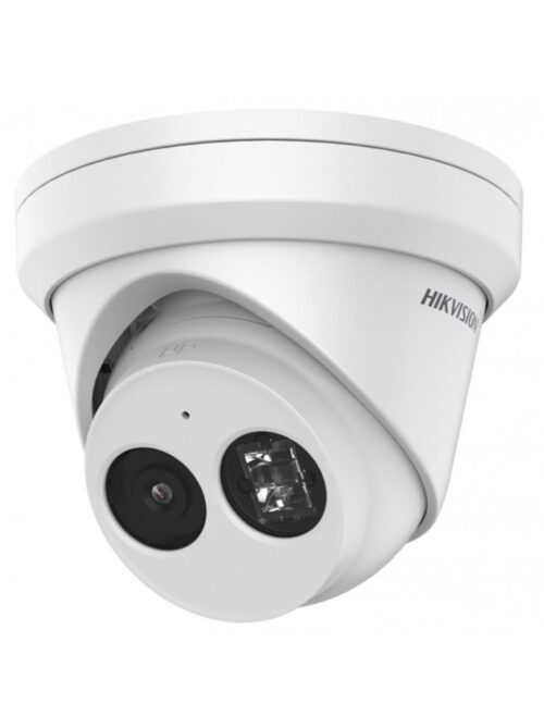 Hikvision IP, Turret kamera, 2 MP, Fix objektív, 2.8mm, EXIR 30m, IR, Beépített mikrofon