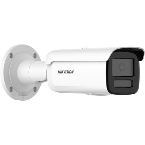 Hikvision IP Csőkamera, 4MP, 2.8mm Fix objektív, 60m IR és fehér LED, SD fogl.