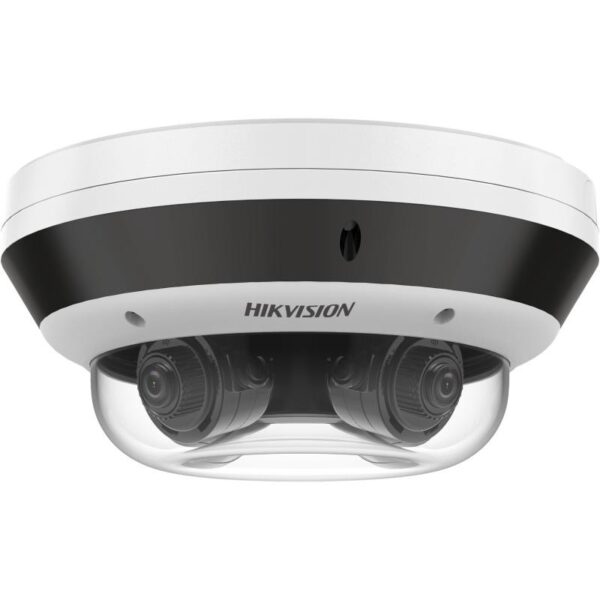 Hikvision IP, Multiszenzor, 4MP, Motoros objektív, 2.8-12mm, Acusense, IR, 30m, SD, Hang, alarm in