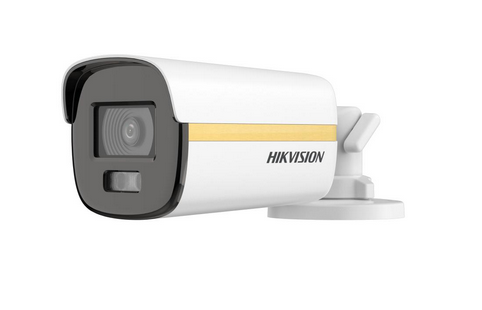 Hikvision Analóg HD, Csőkamera, 2MP, Fix objektív, 3.6mm, IR és Fehér LED 40m, Fém ház, DC12V, beépített mic