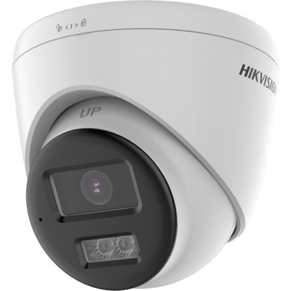 DS-2CE78D0T-LTS282.8mm291.png Hikvision Analóg HD, Dómkamera, 2MP, Fix objektív, 2.8mm, IR és Fehér LED, 40m, TVI, mic-hangszóró, Hang-fény